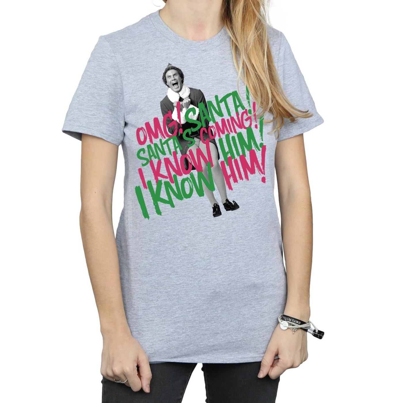 Elf Santa's Coming T-Shirt