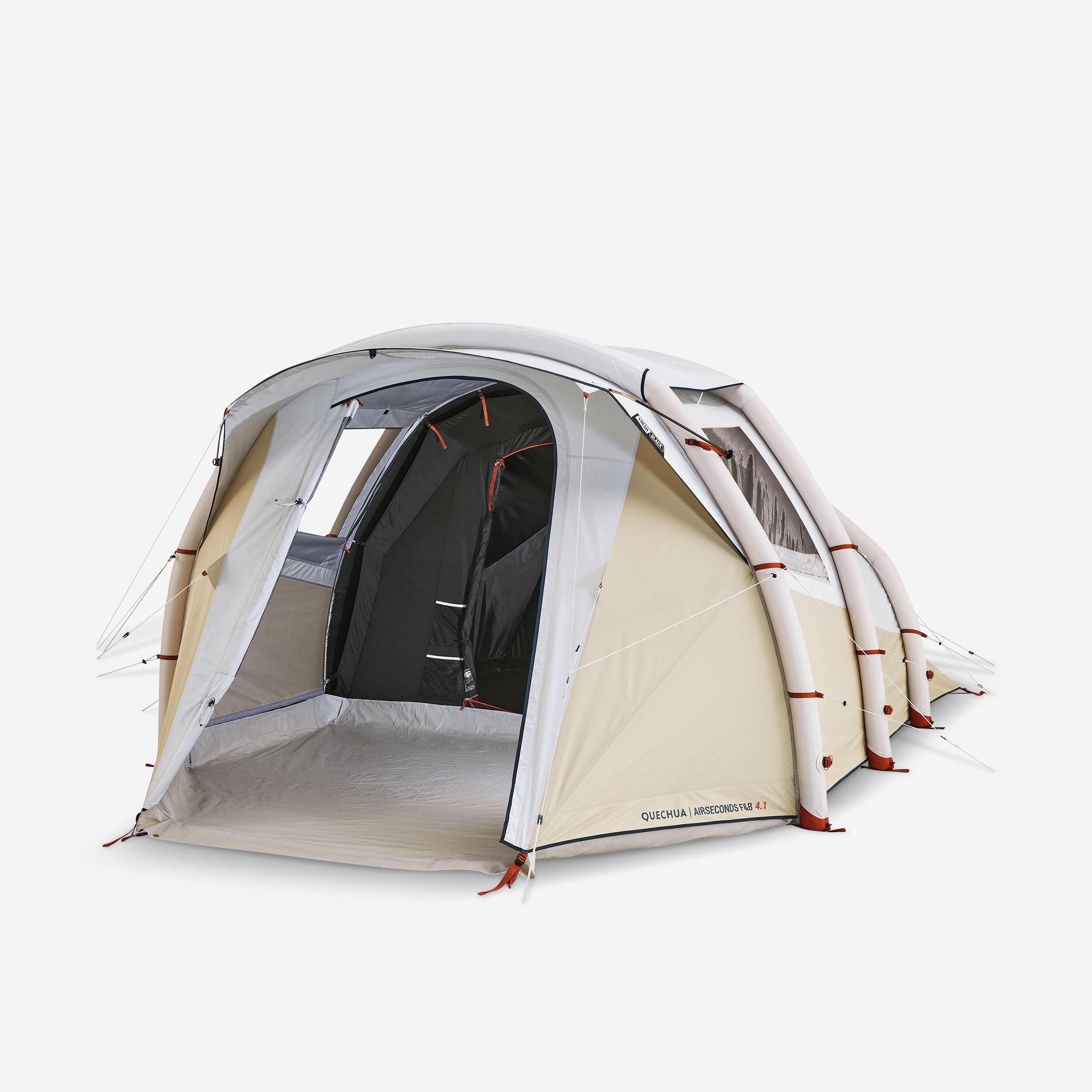 QUECHUA Zelt - AIR SECONDS 4 1 FB