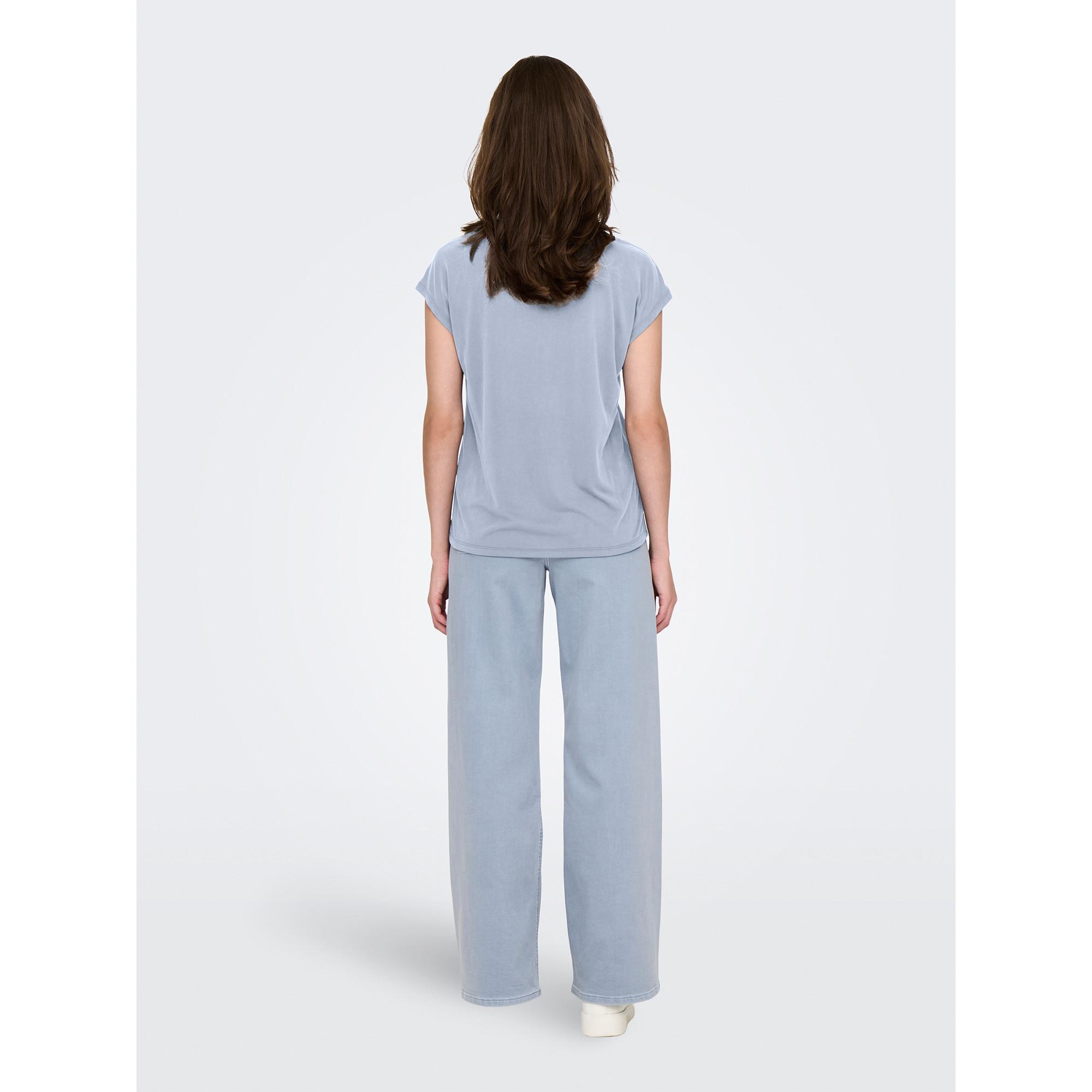 ONLY Hannah Kurzarm V-Ausschnitt Top