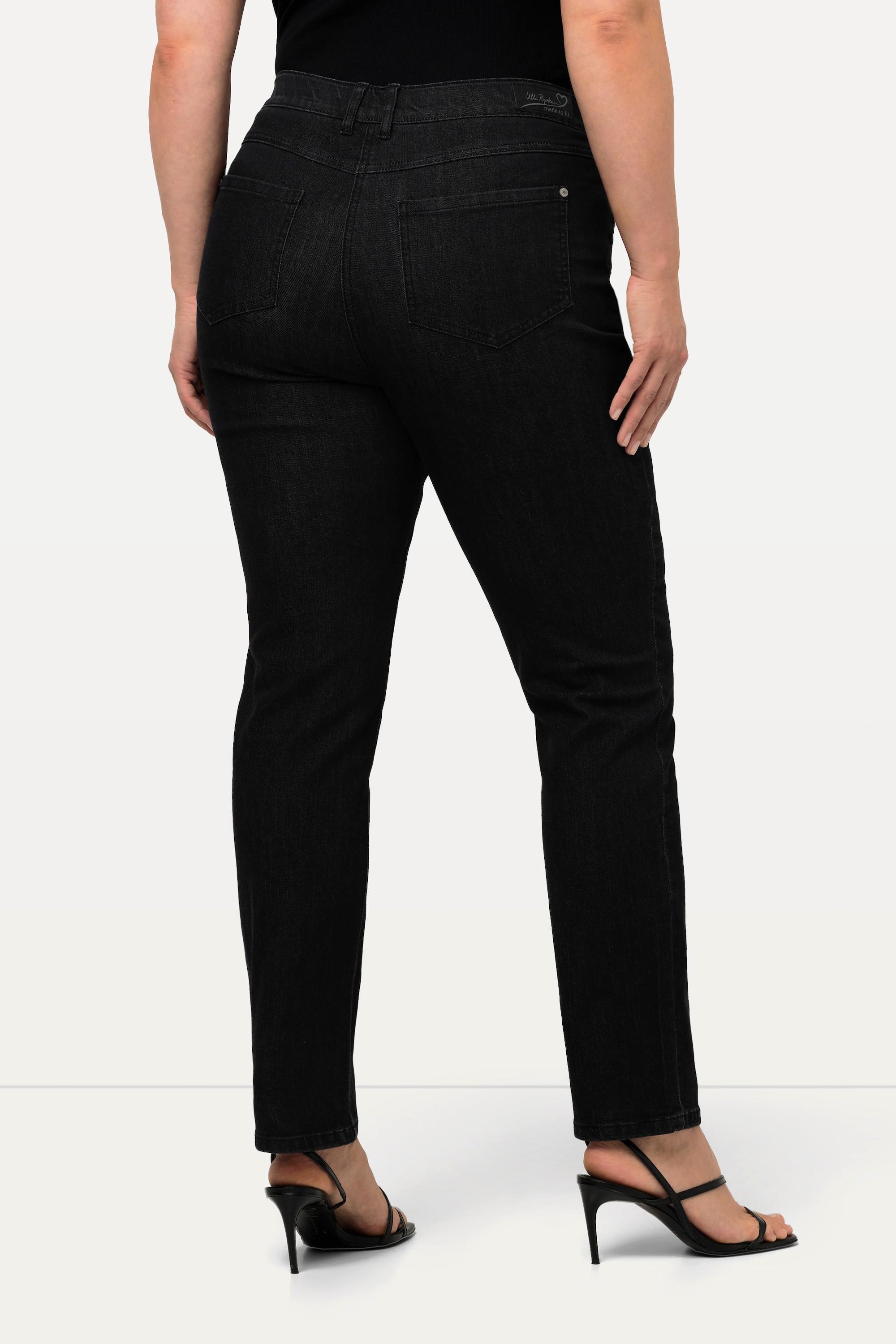 Ulla Popken Sammy Slim Fit 5-Pocket Jeans mit Komfortbund