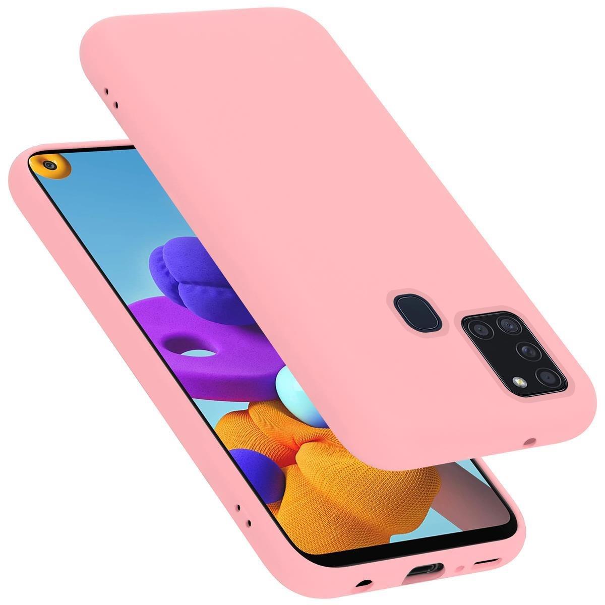 Cadorabo Hülle für Samsung Galaxy A21s TPU Silikon Liquid
