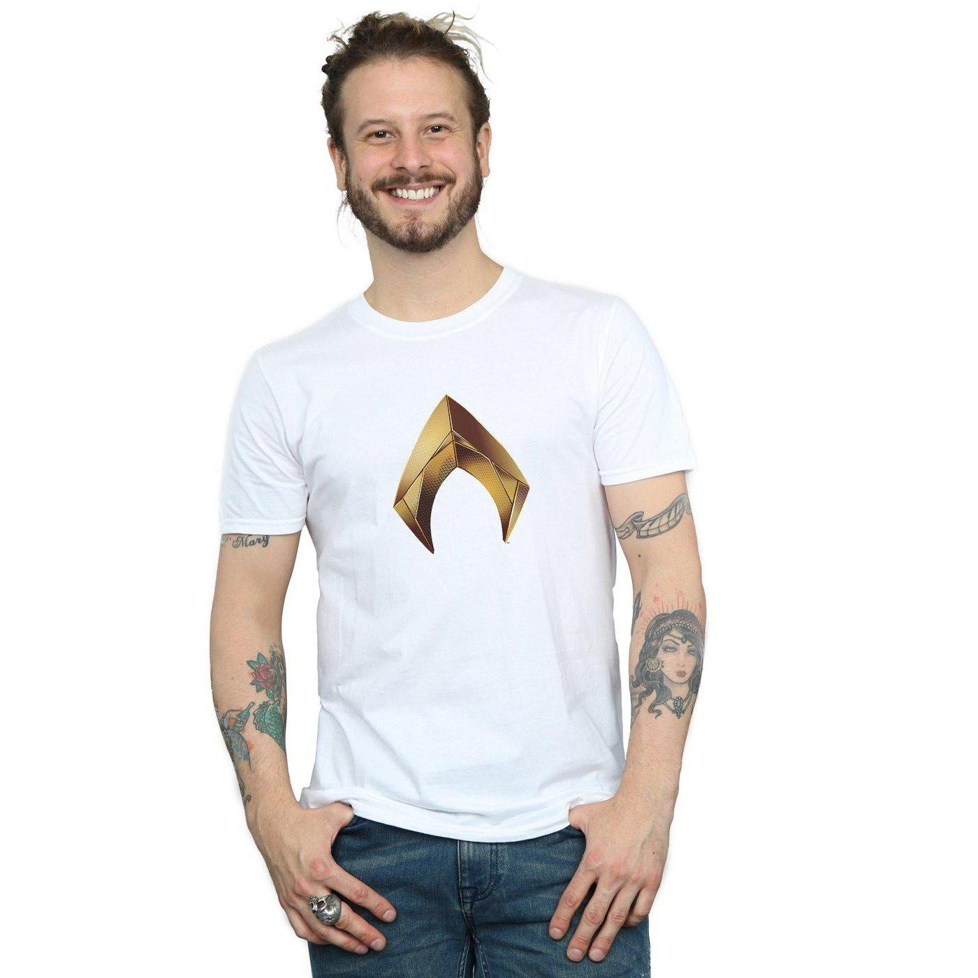 DC COMICS Aquaman Logo T-Shirt