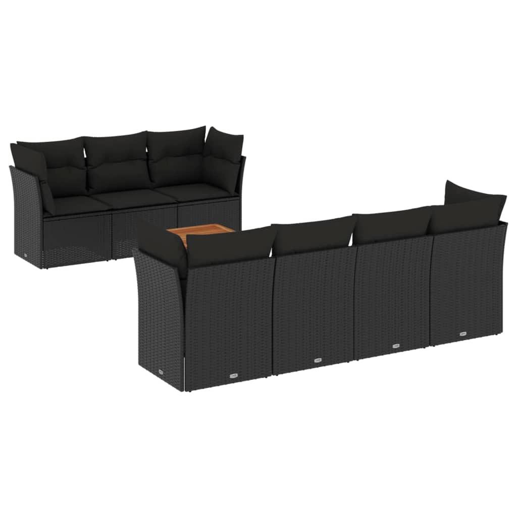 VidaXL Garten sofagarnitur poly-rattan