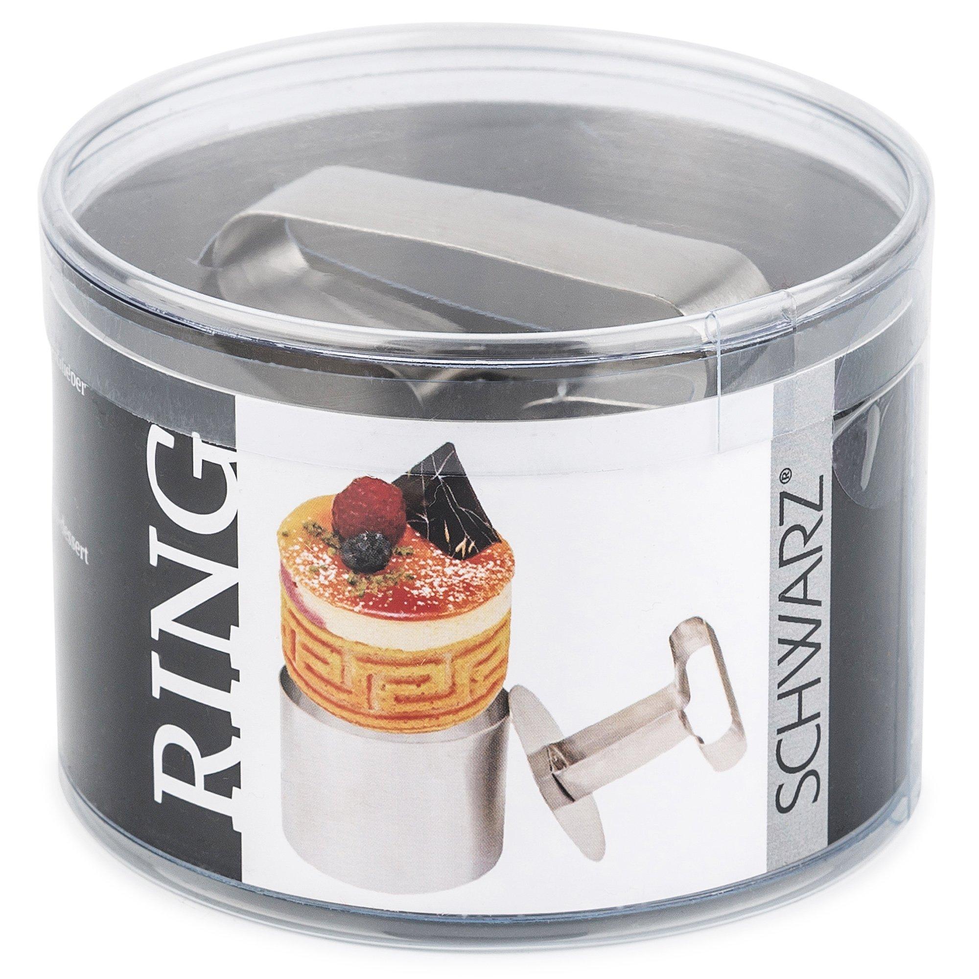 Schwarz Speisering-Set