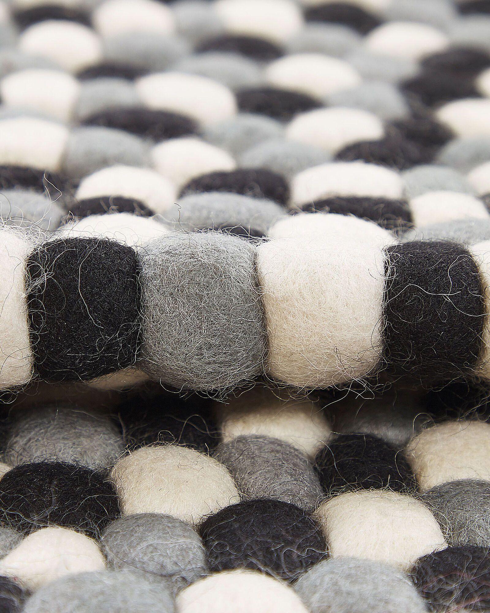 Beliani Teppich aus Wolle Modern PENEK