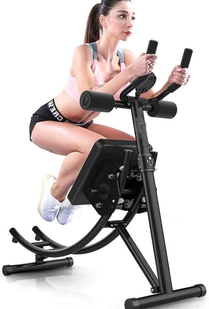 SwissGym Abshaper Bauchtrainer Fitnessgerät für Bauch, Rückenmuskeln mit Computer