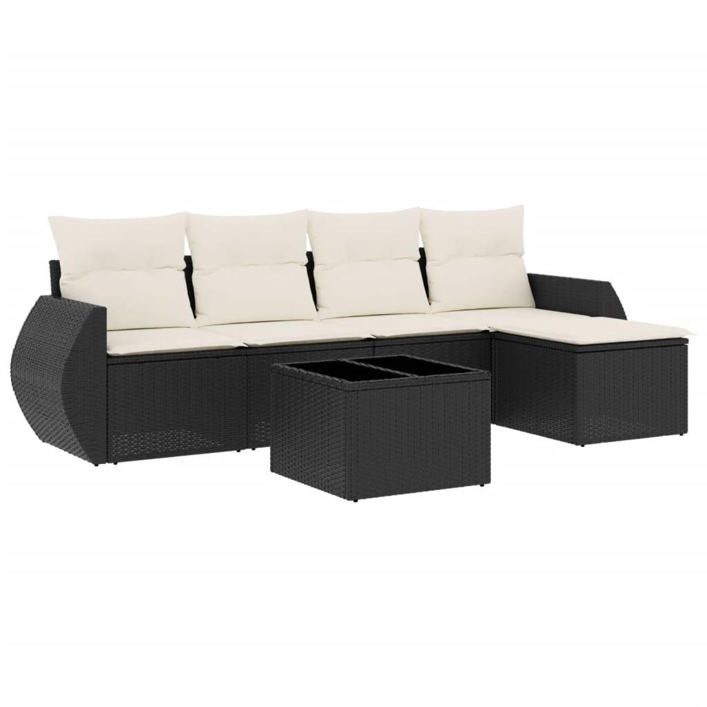 VidaXL Garten sofagarnitur poly-rattan