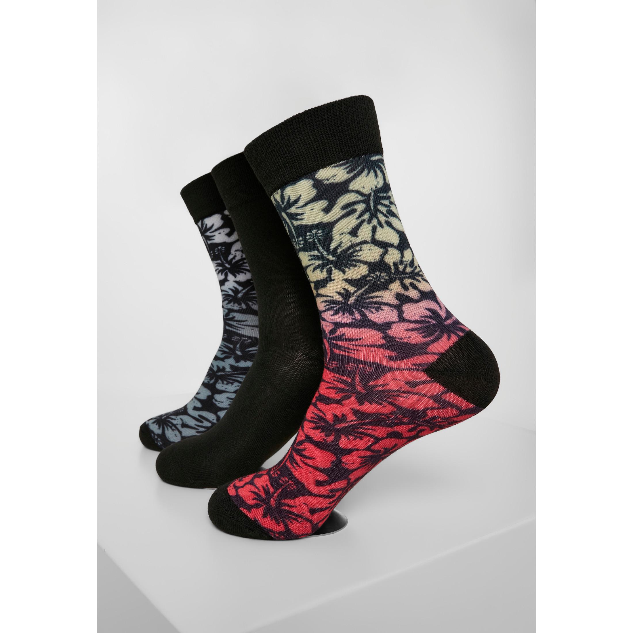 URBAN CLASSICS Socken urban classic flower (x3)