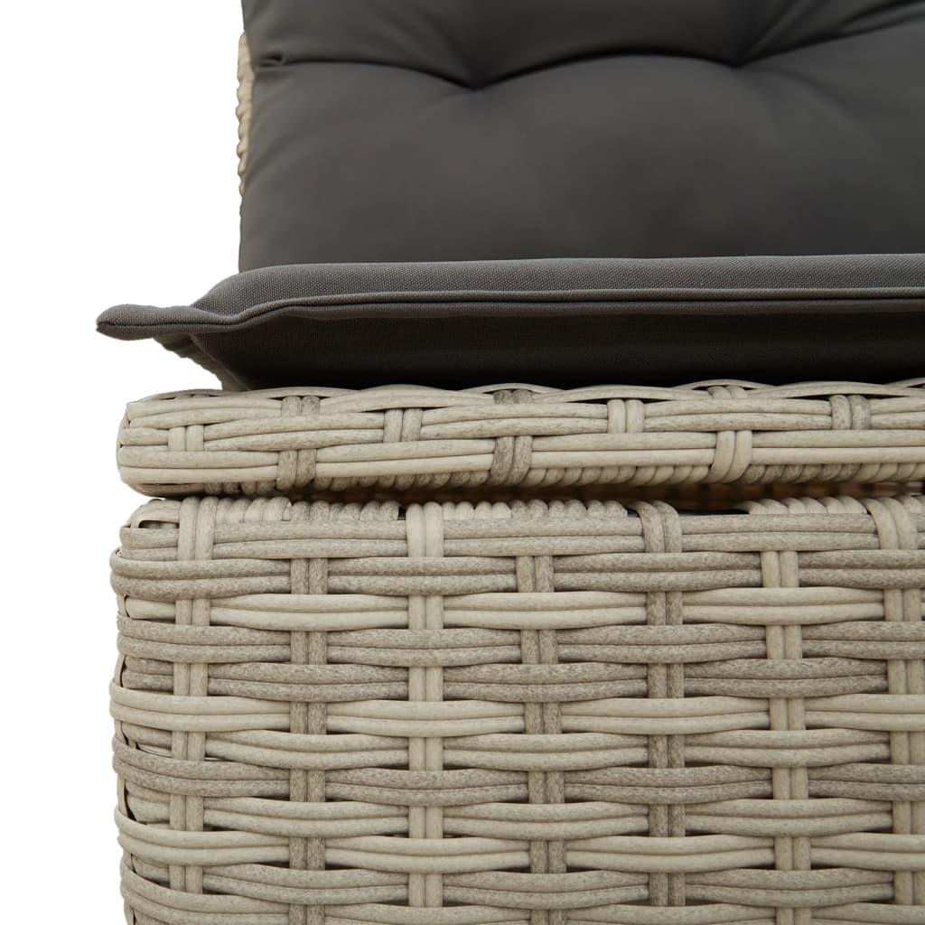 VidaXL Garten sofagarnitur poly-rattan