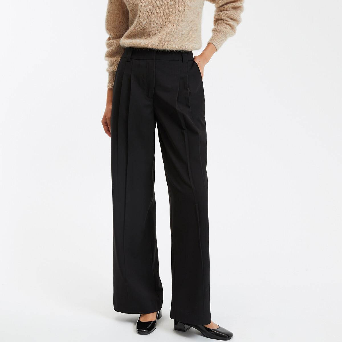 La Redoute Collections Weite Bundfaltenhose