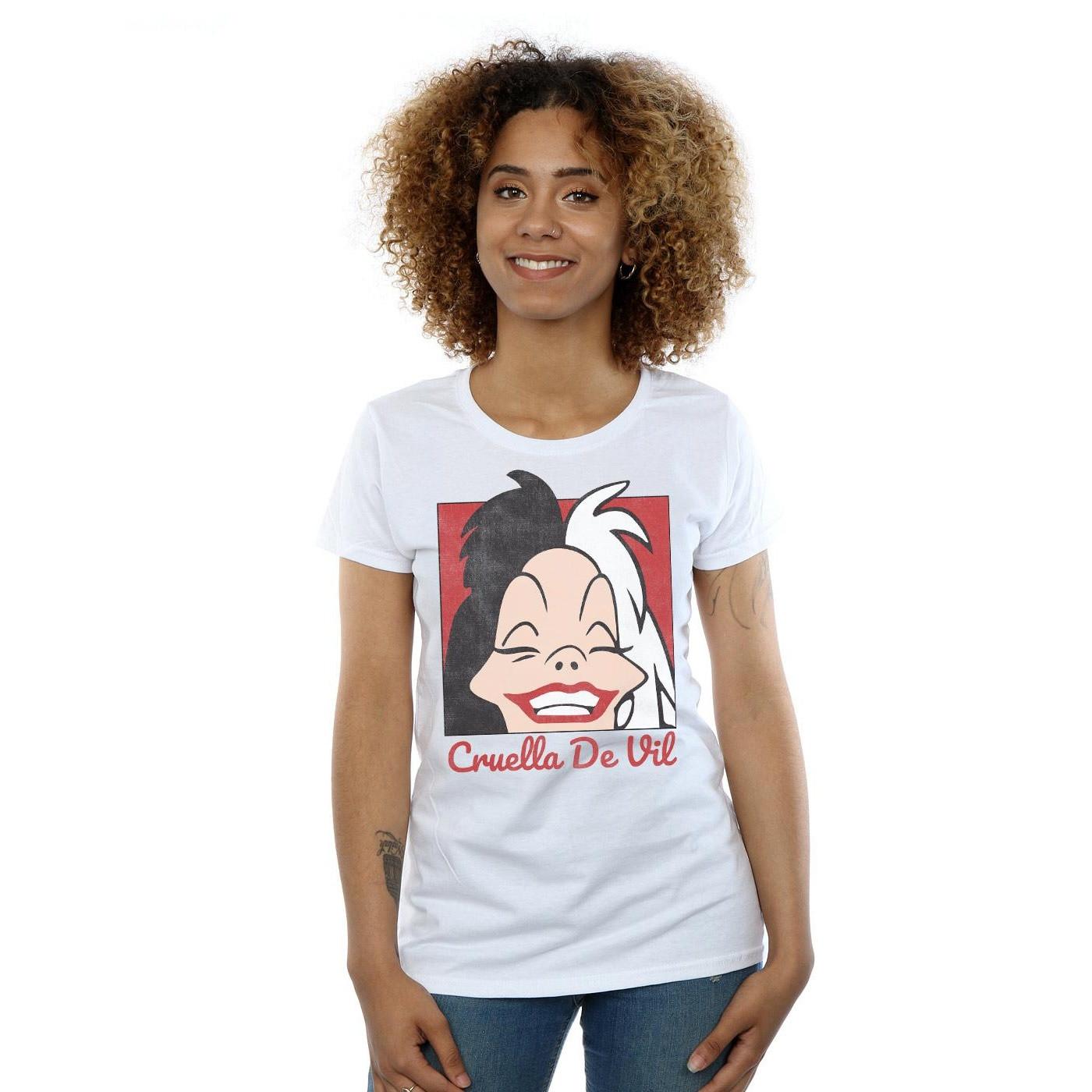 Disney Cruella De Vil Print T-Shirt