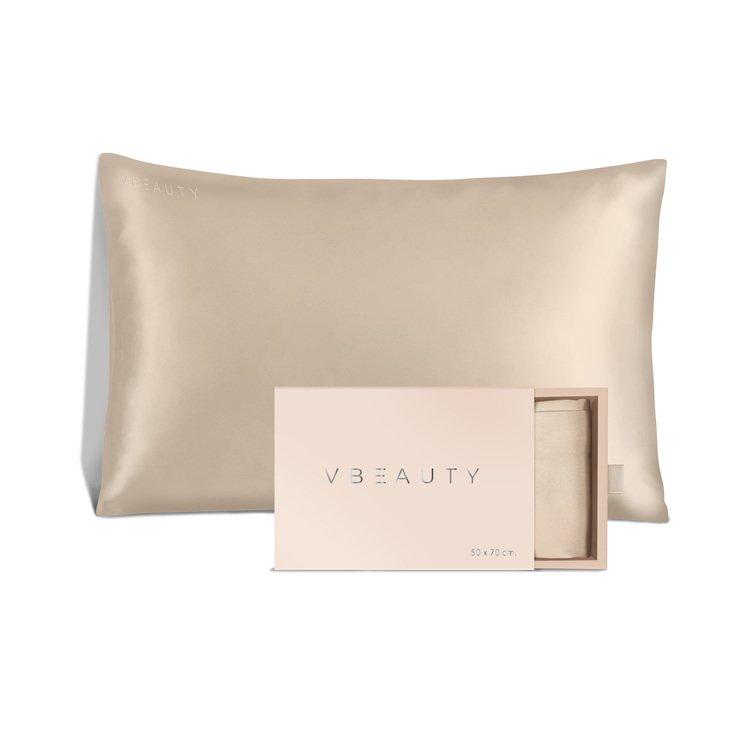 VBEAUTY Premium Seidenkissenbezug - Champagner
