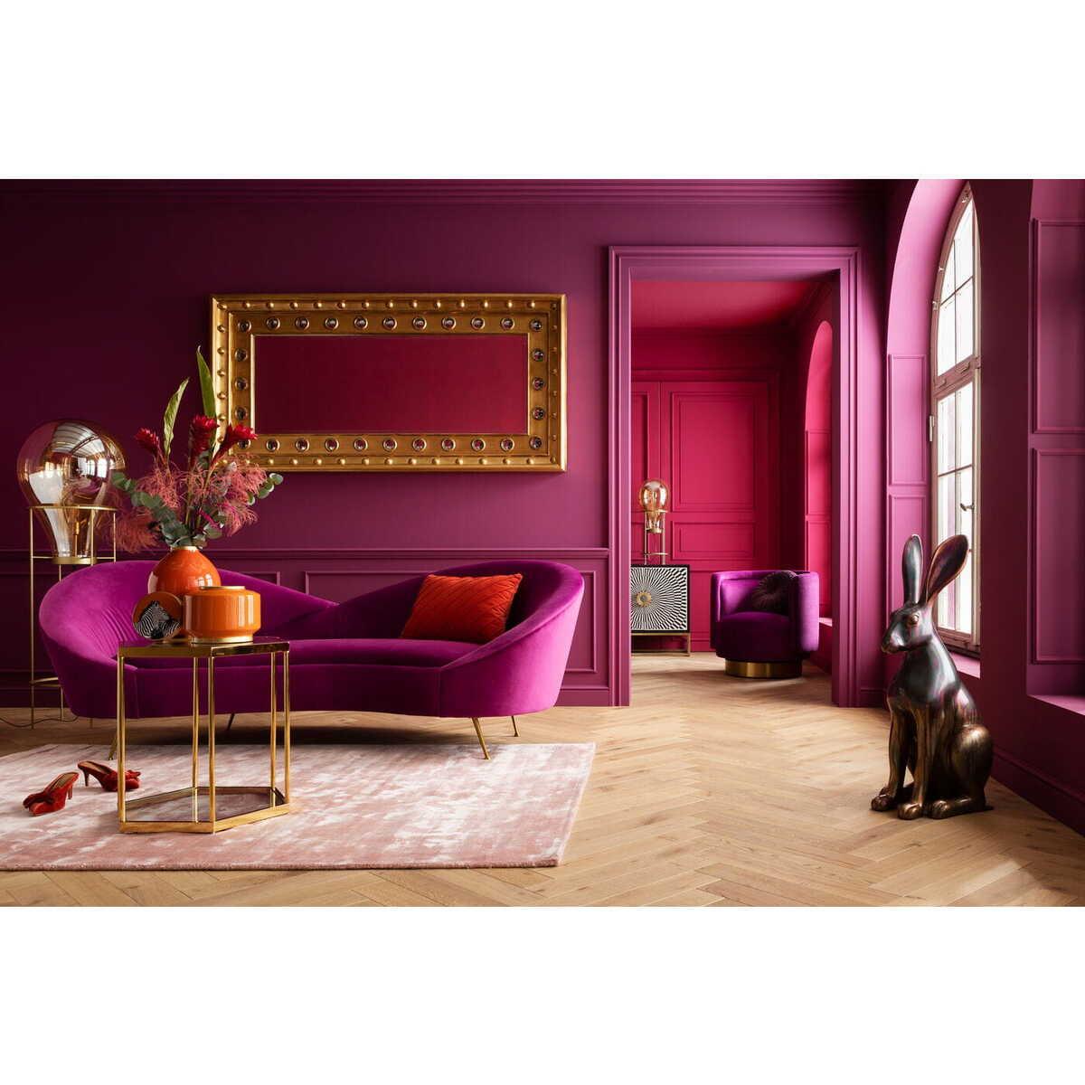 KARE Design Beistelltisch Comb Gold 55cm