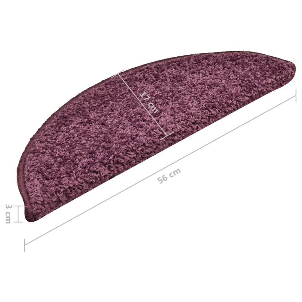 VidaXL Treppenmatten 15 stk. polypropylen