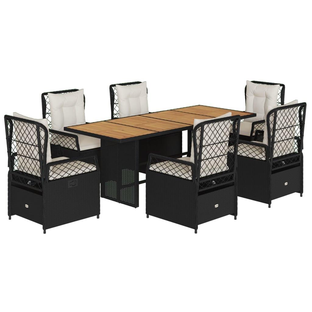 VidaXL Garten essgruppe poly-rattan