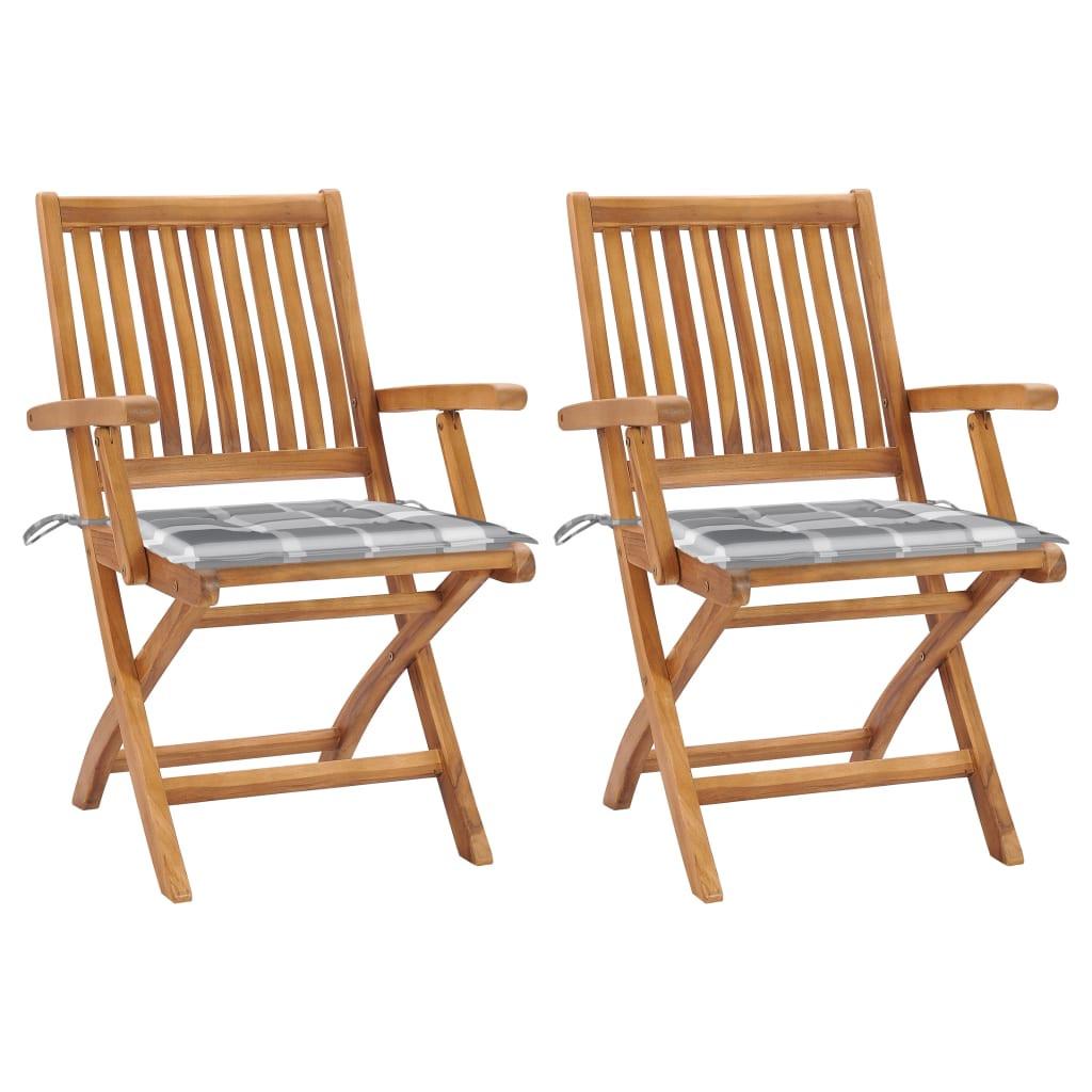 VidaXL Gartenstuhl teak