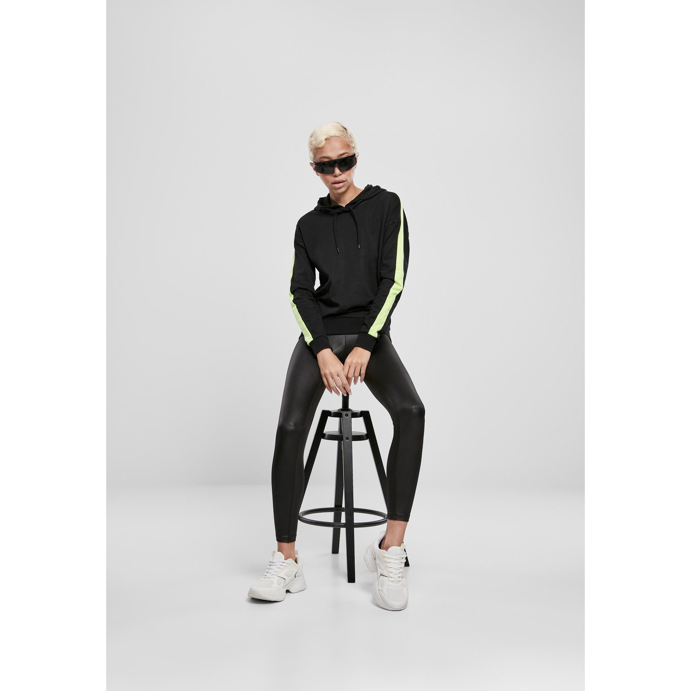 URBAN CLASSICS kapuzenpullover urban claic neon tripe