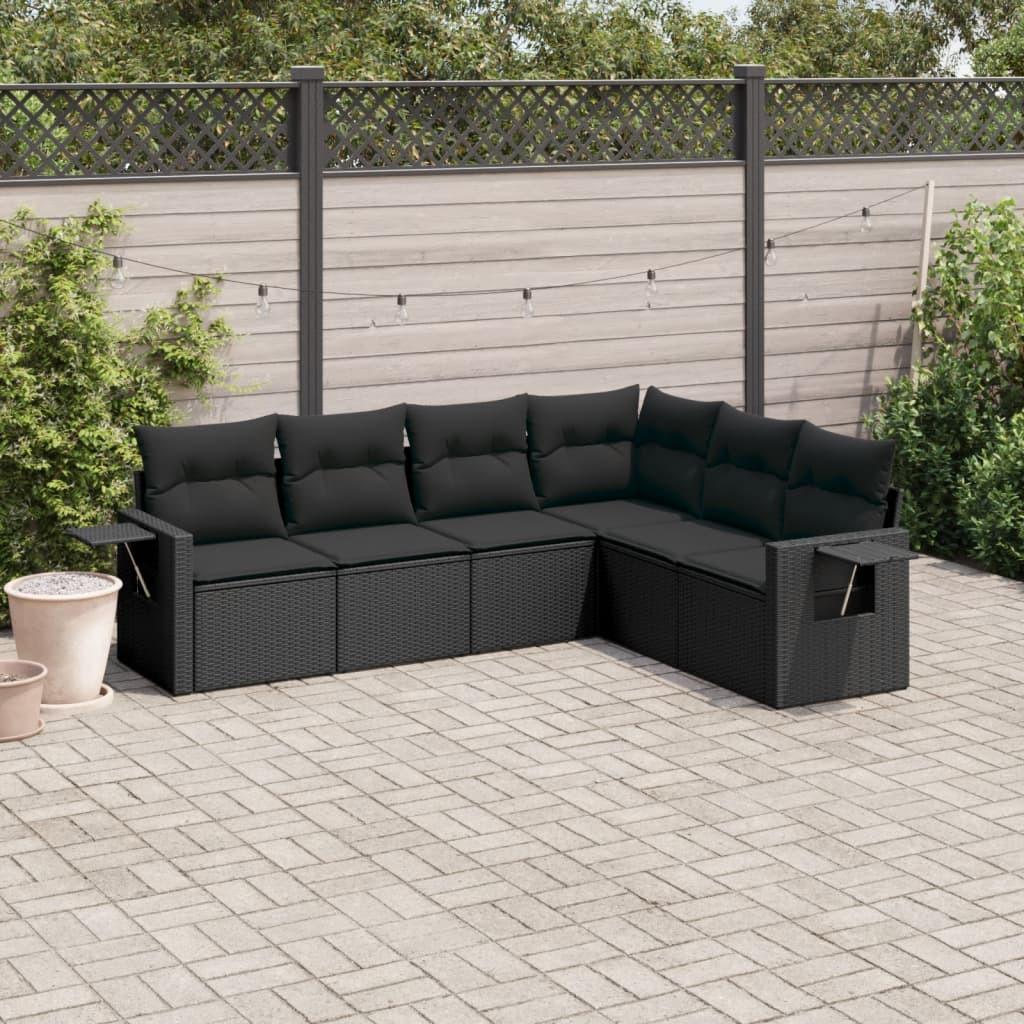 VidaXL Garten sofagarnitur poly-rattan