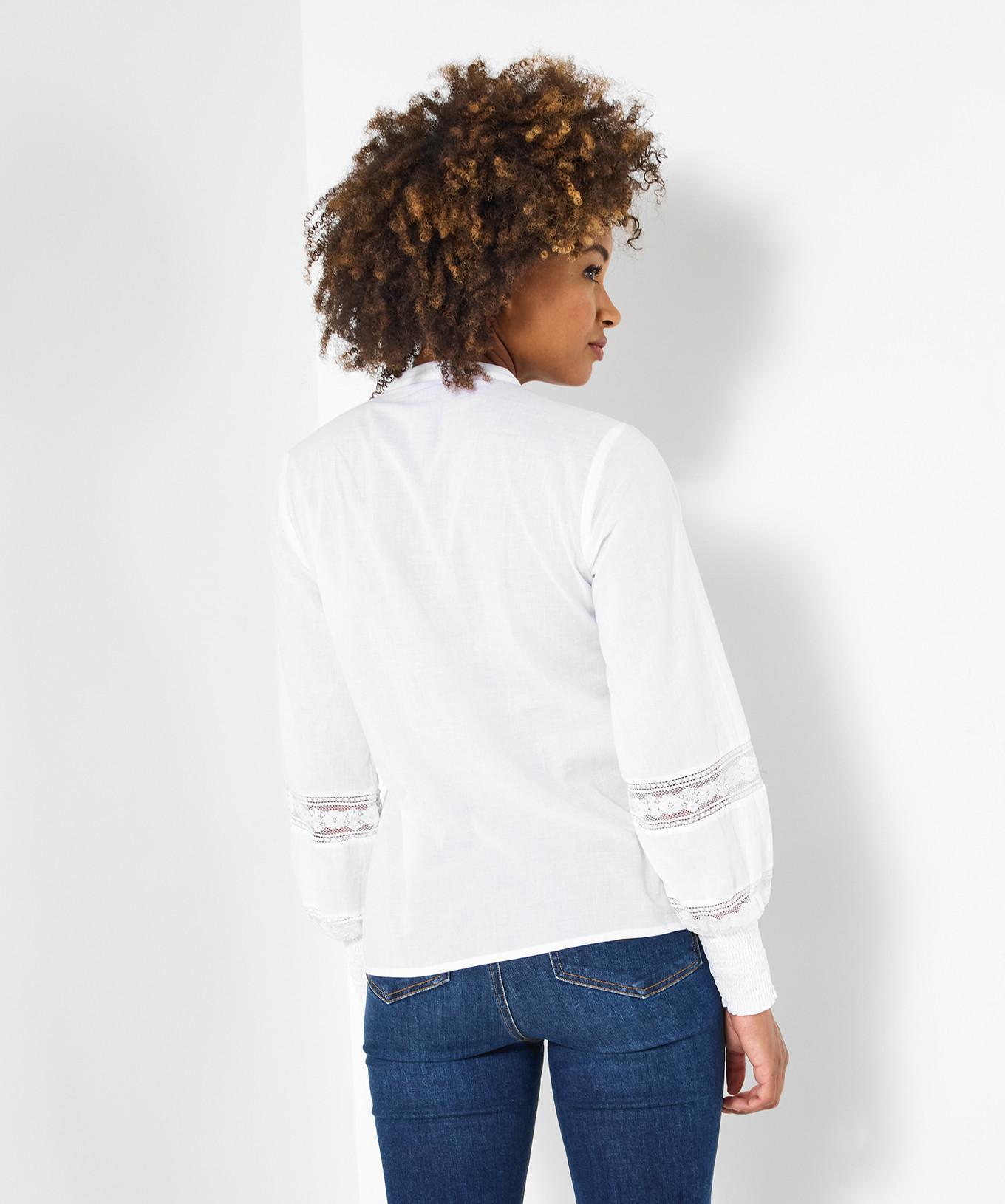 Joe Browns Bluse mit Spitzenbesatz