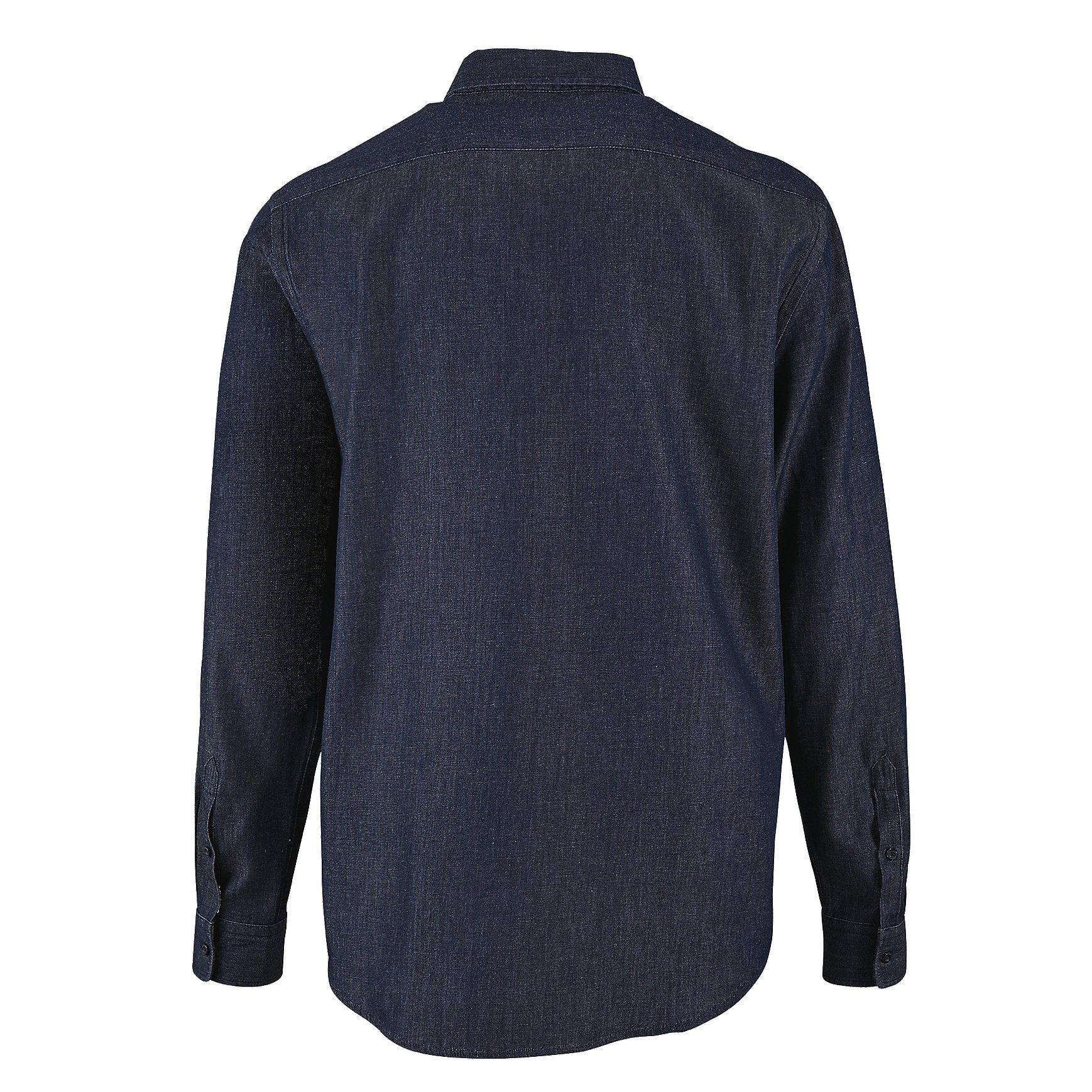 SOLS Barry Langarm Denim Hemd