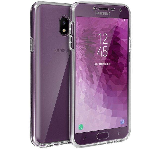 Avizar Samsung Galaxy J4 Full Clear Cover