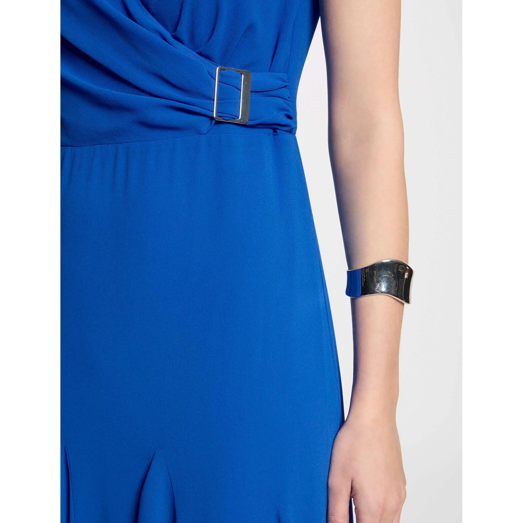 MORGAN Midi V-Ausschnitt Ärmelloses Kleid