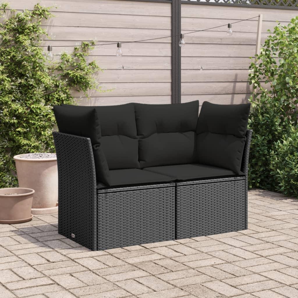 VidaXL Gartensofa poly-rattan