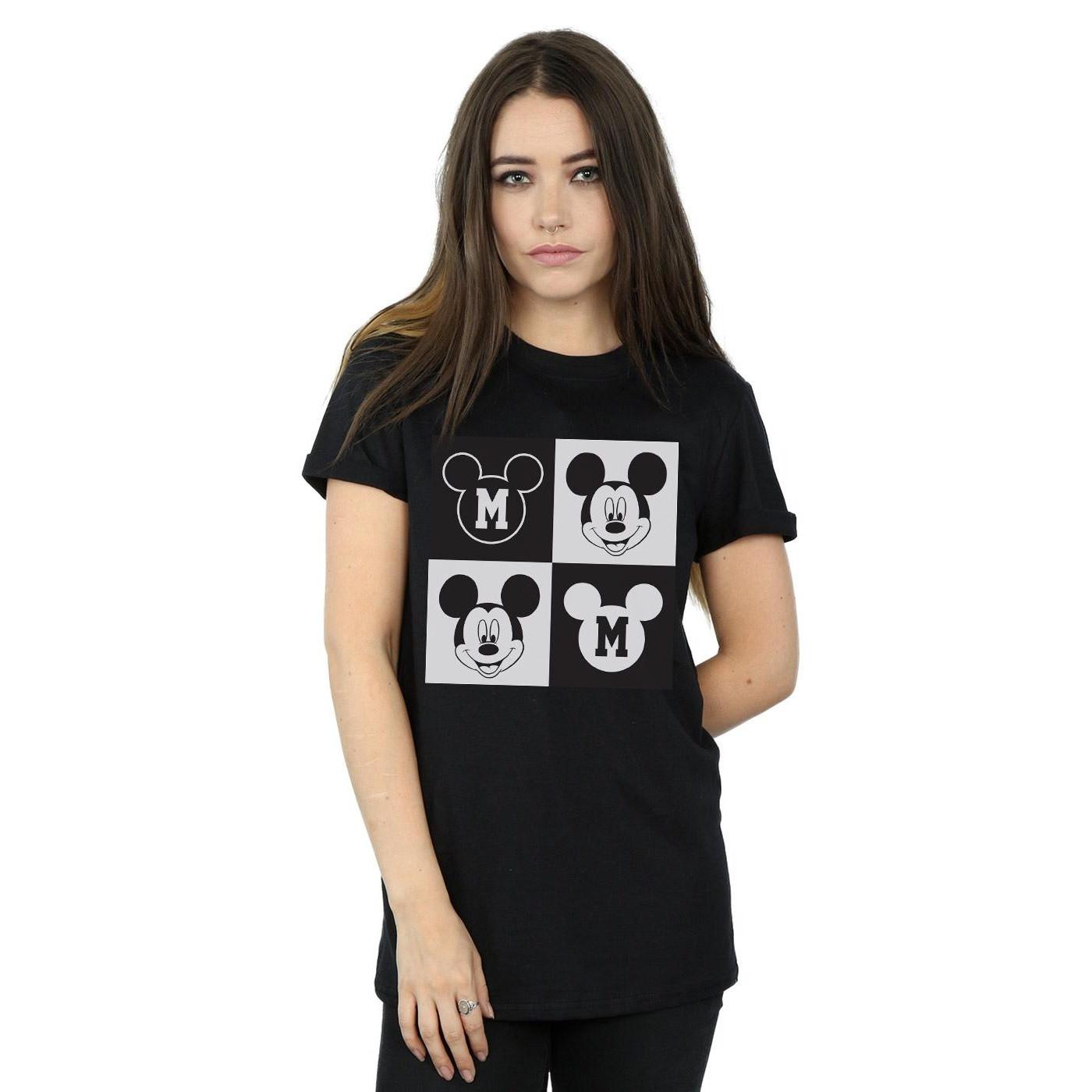 Disney Mickey Mouse Block Print T-Shirt