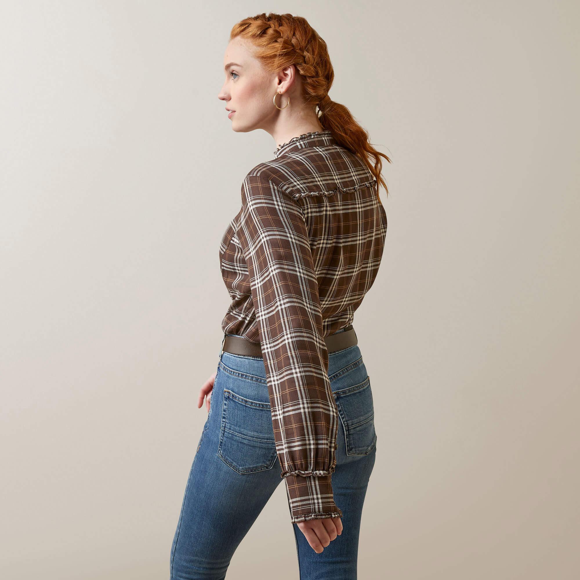 Ariat langarm-bluse clarion