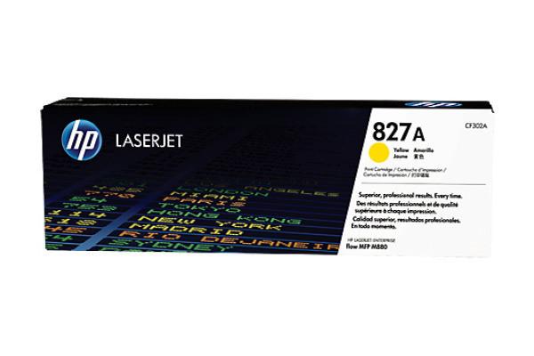 Hewlett-Packard HP Toner-Modul 827A yellow CF302A CLJ Enterprise M880 32'000 S.
