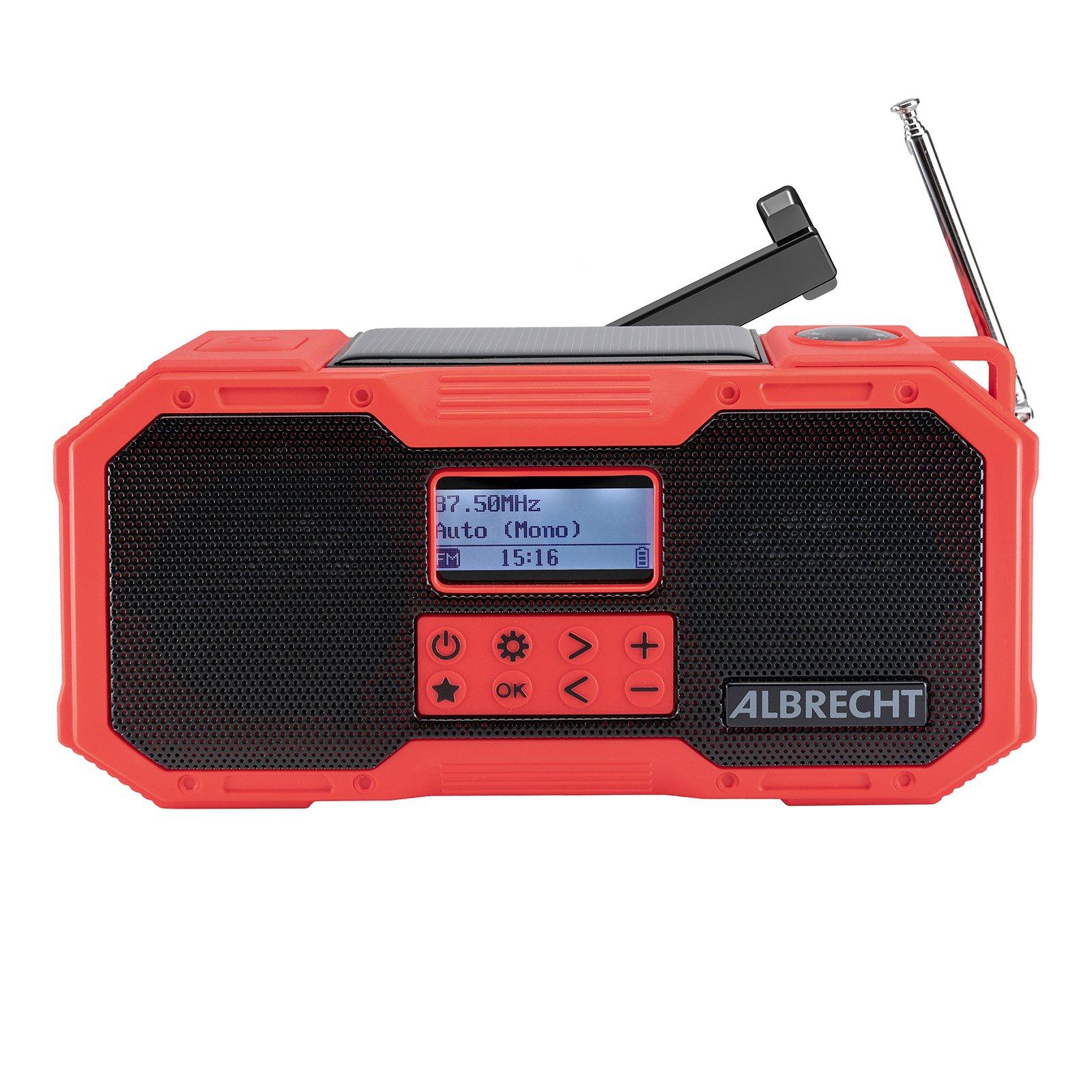 Albrecht Albrecht DR 112 Digital Schwarz, Rot