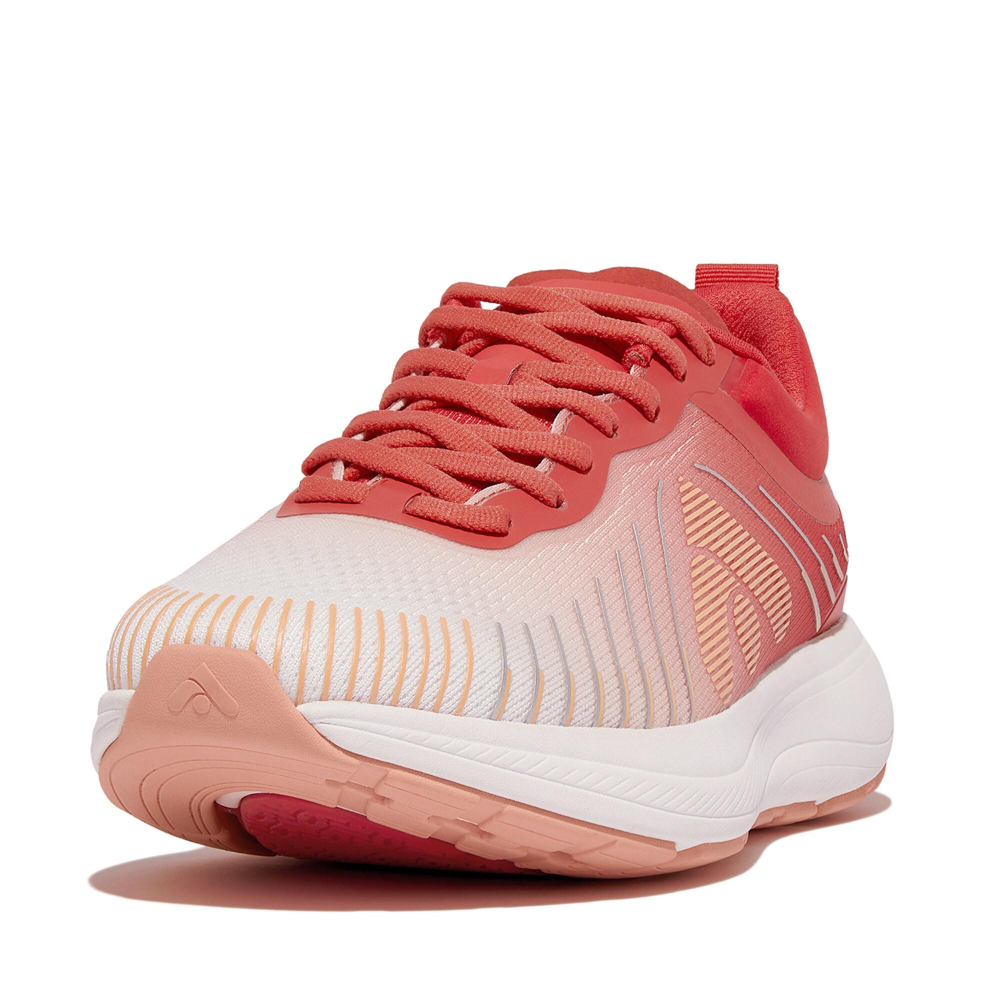 Fitflop laufschuhe aus mesh, damen ffrunner ombre-edition