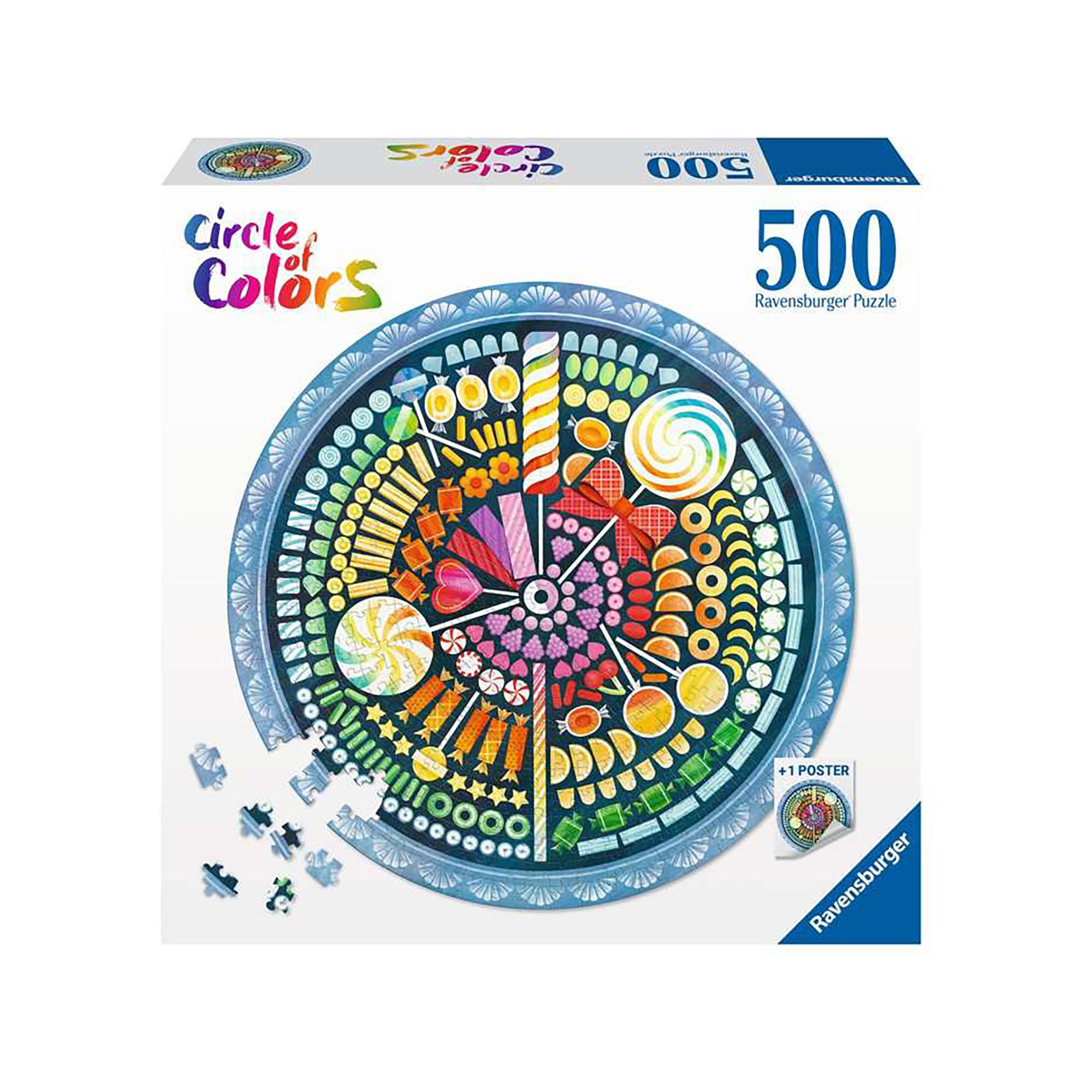 Ravensburger Puzzle Candy, 500 Teile