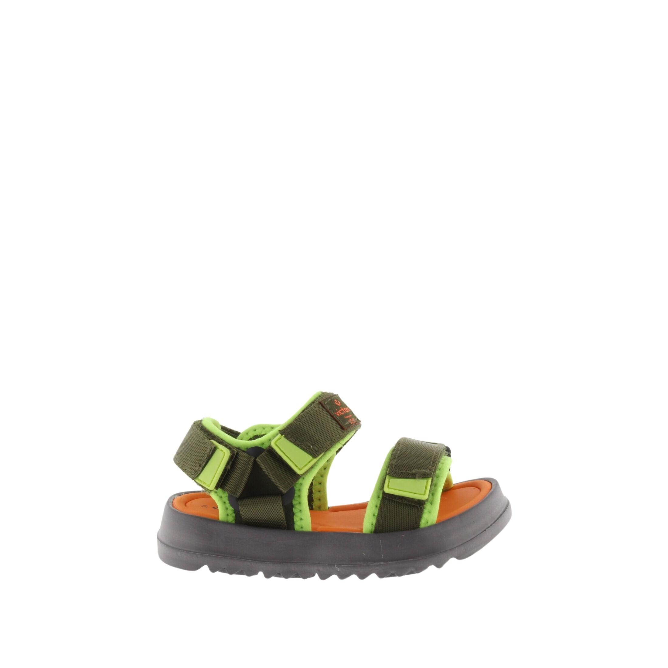 Victoria kindersandalen agosto tiras nylon acolchado