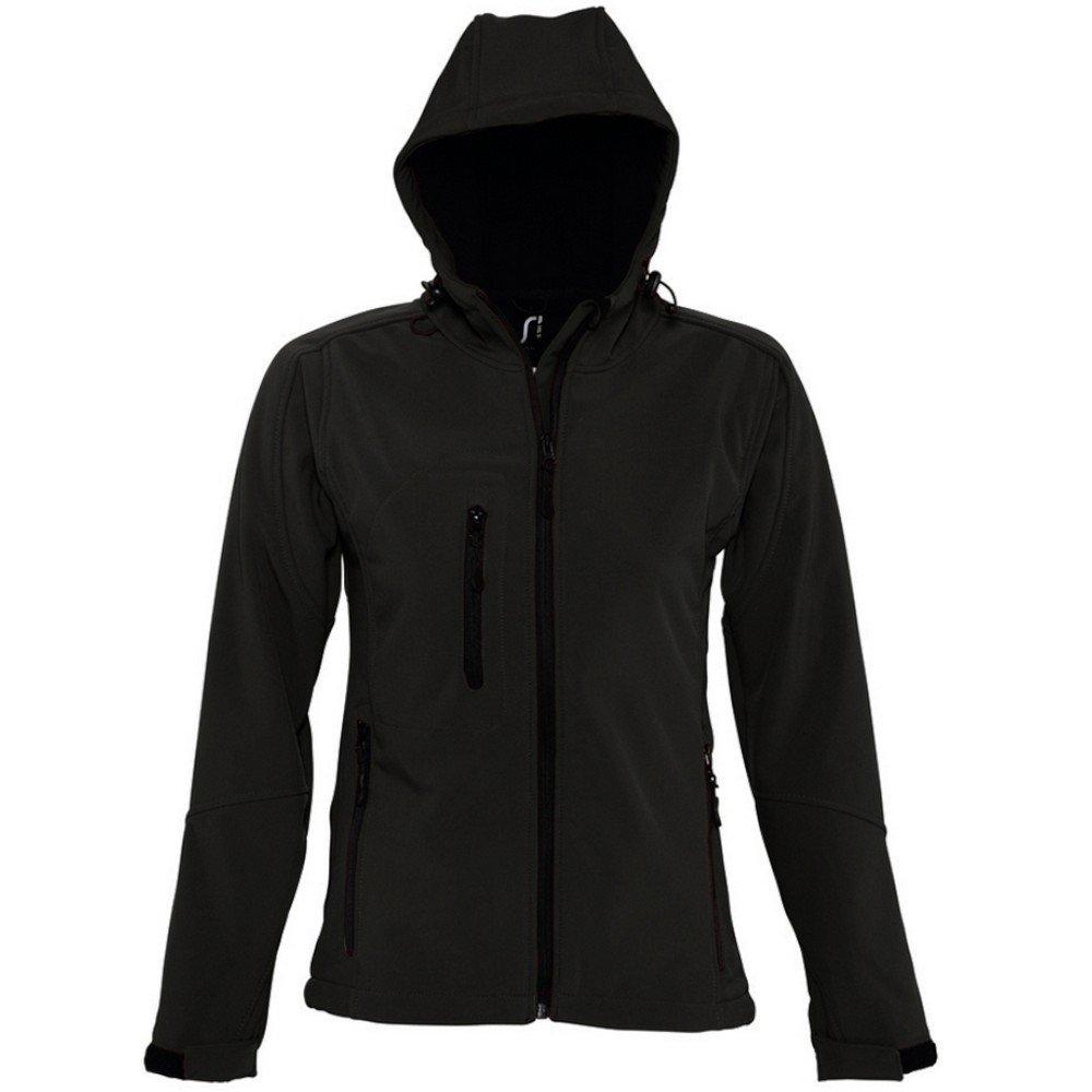 SOLS Replay SoftshellJacke mit Kapuze, atmungsaktiv, winddicht, wasserabweisend