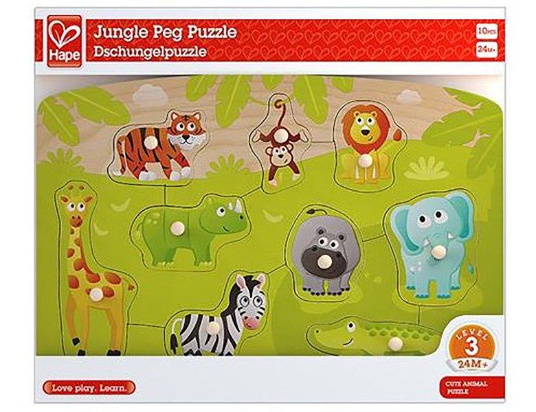 Hape International E1405 Dschungelpuzzle
