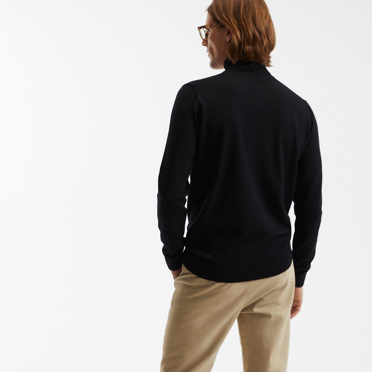 La Redoute Collections Rollkragenpullover aus 100% Merinowolle