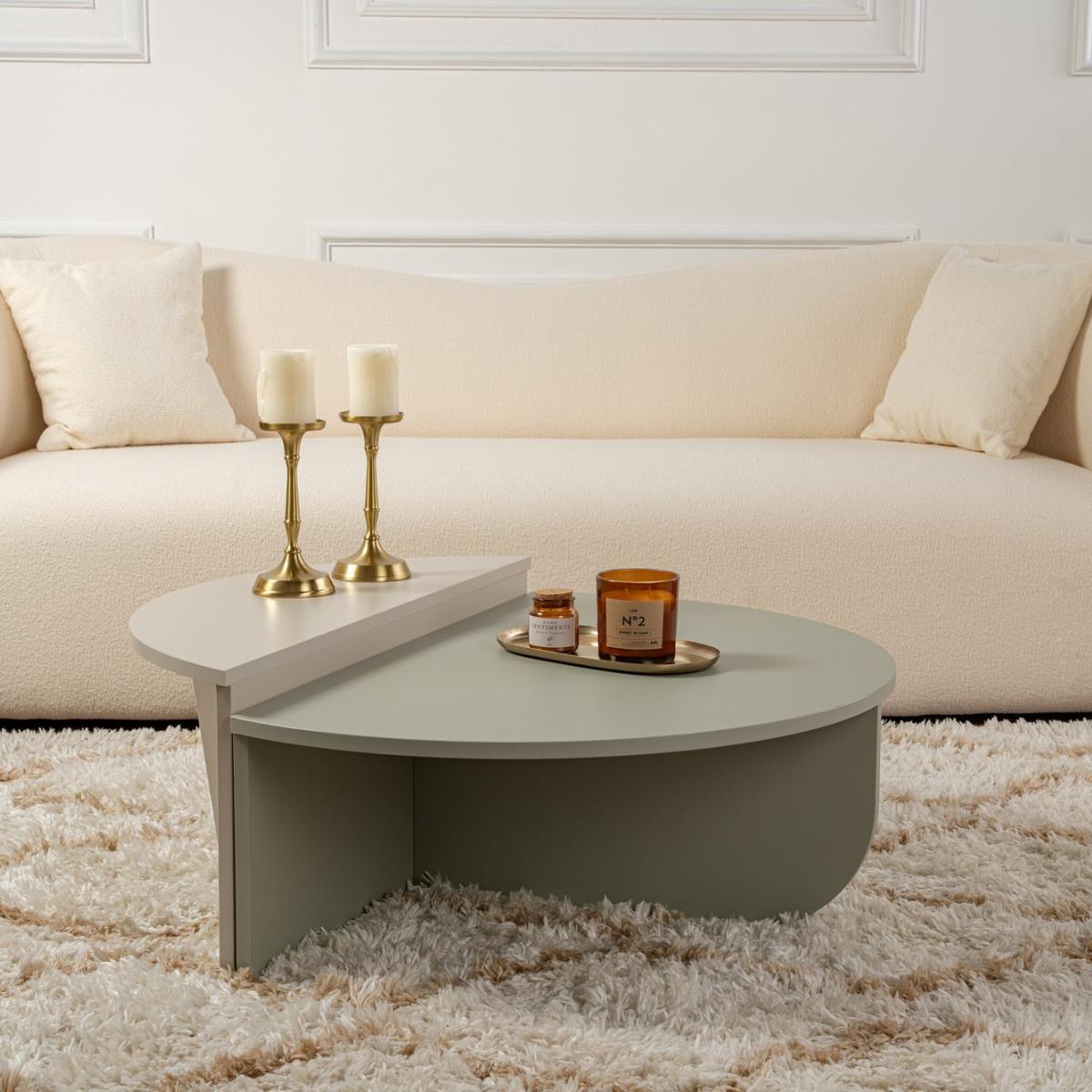 Calicosy Set von 2 Couchtischen ORION