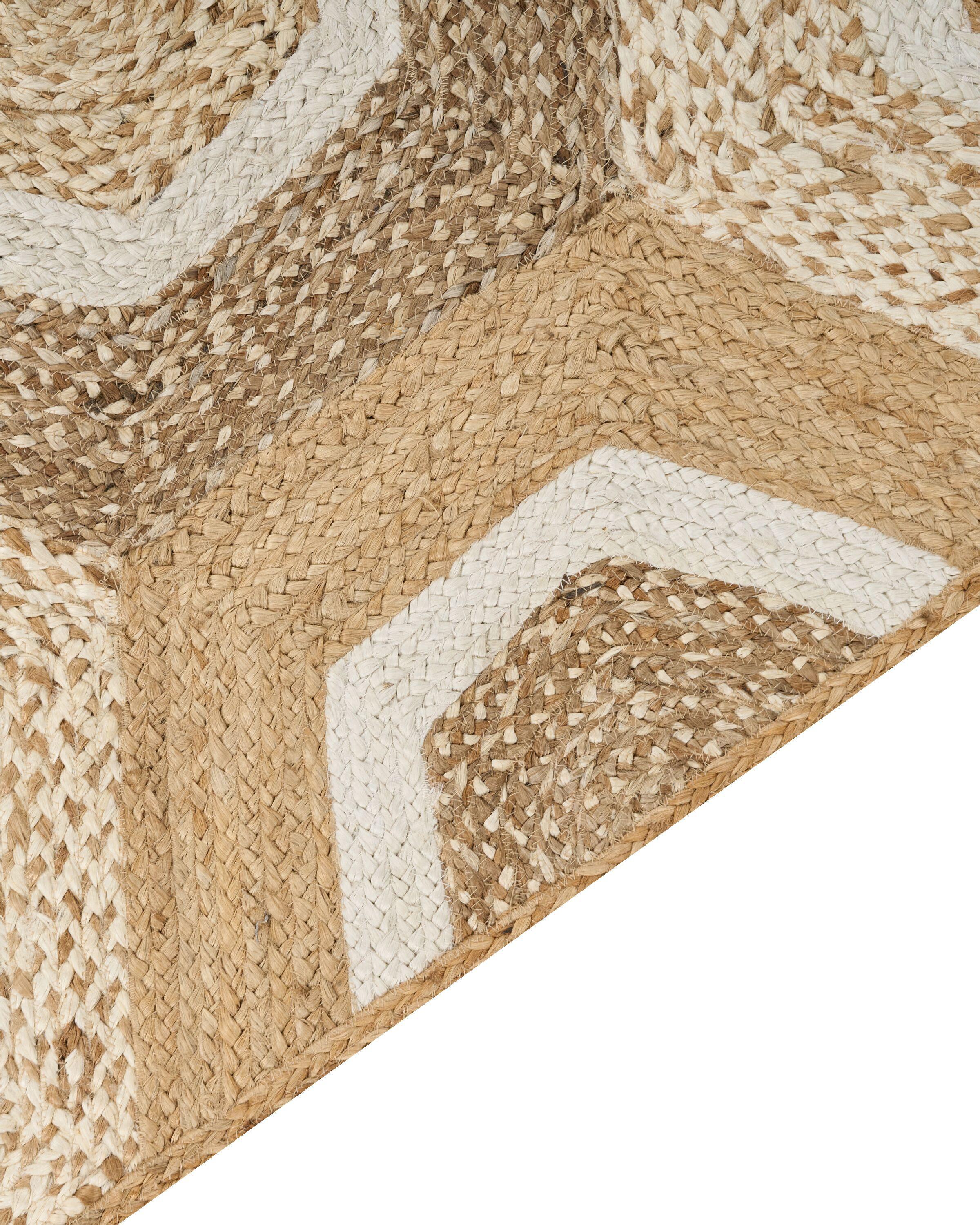 Beliani Teppich aus Jute Boho BASOREN