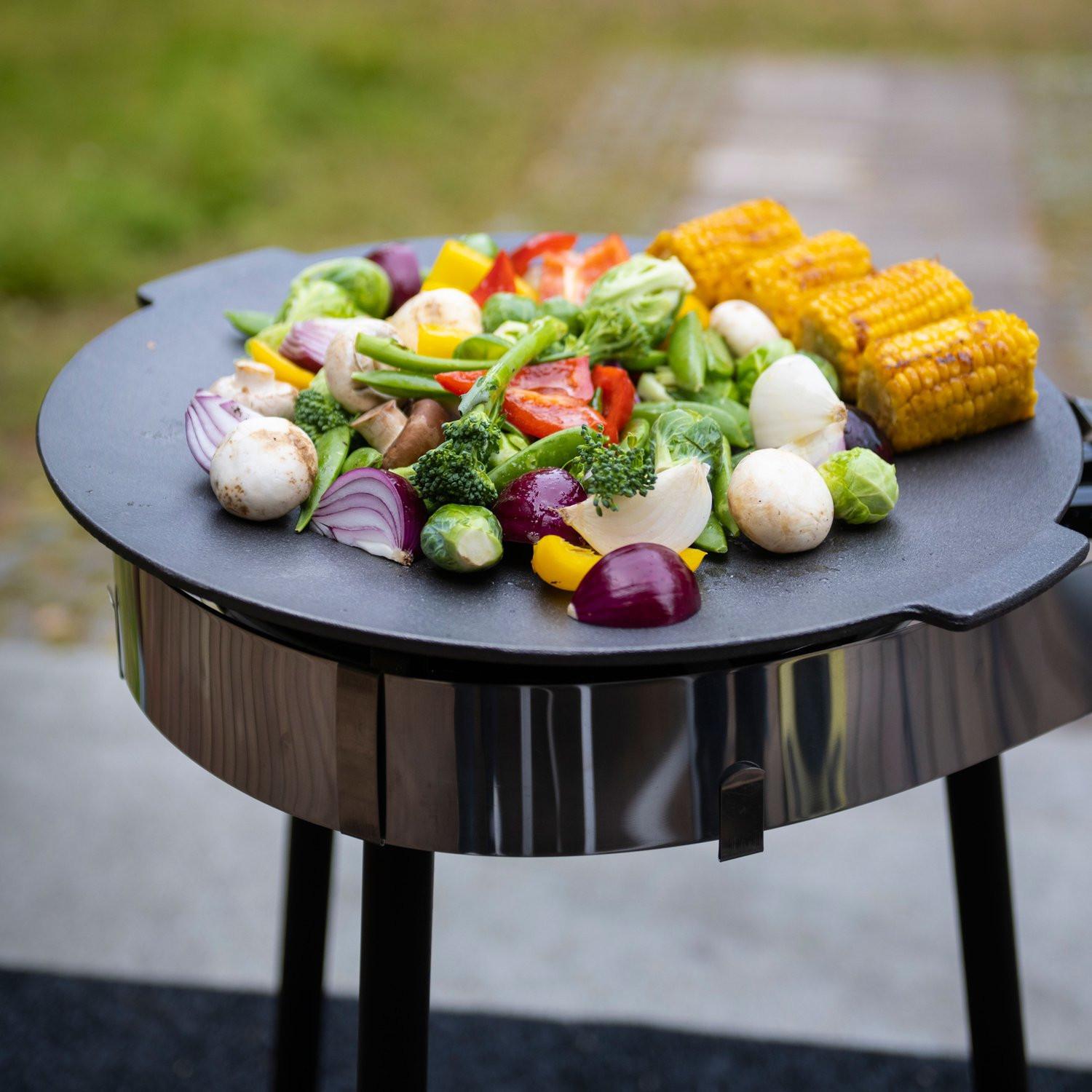 Mustang Bratpfanne 45 cm inklusive Beine.