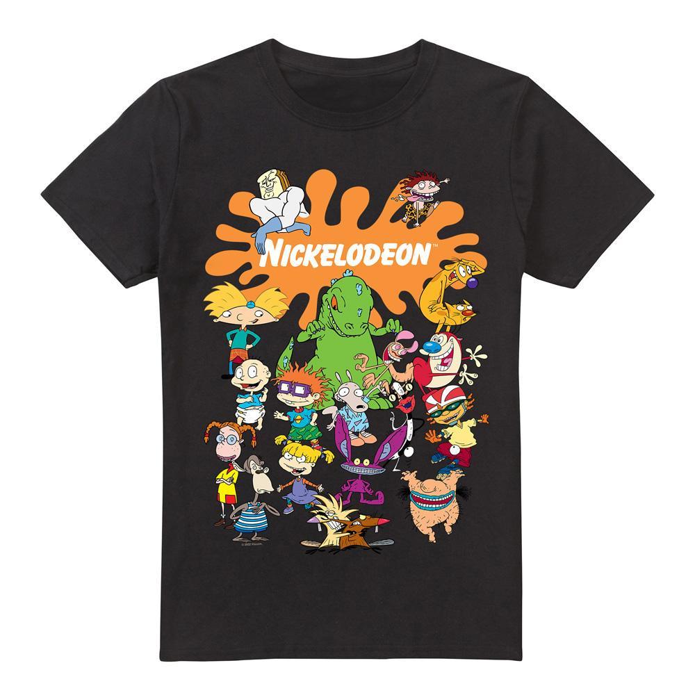Nickelodeon Characters Print T-Shirt