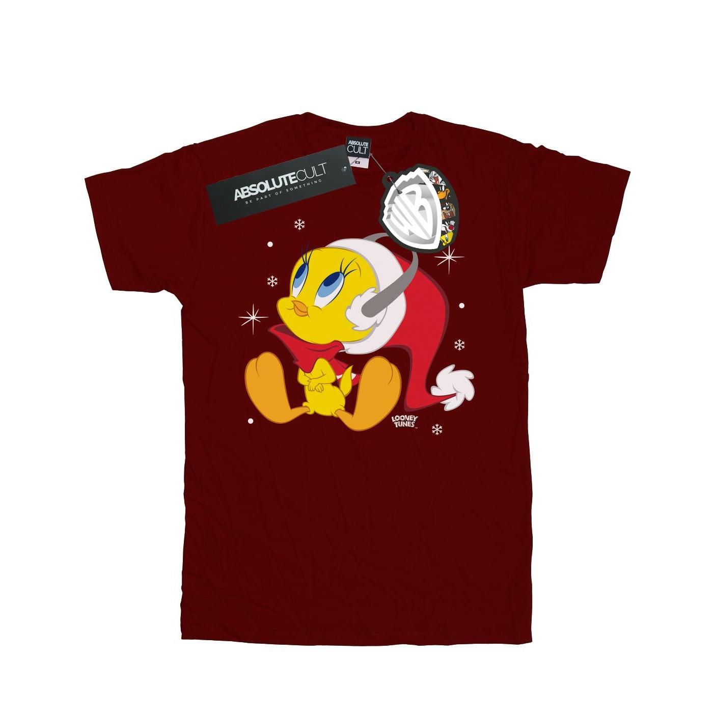 LOONEY TUNES Tweety Bird Christmas T-Shirt