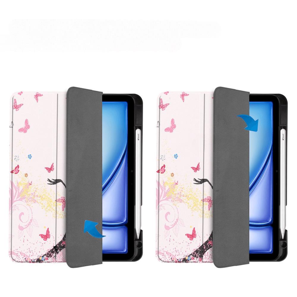 Cover-Discount iPad Air 11 2024 - Smart Case Pencil Halter Motiv