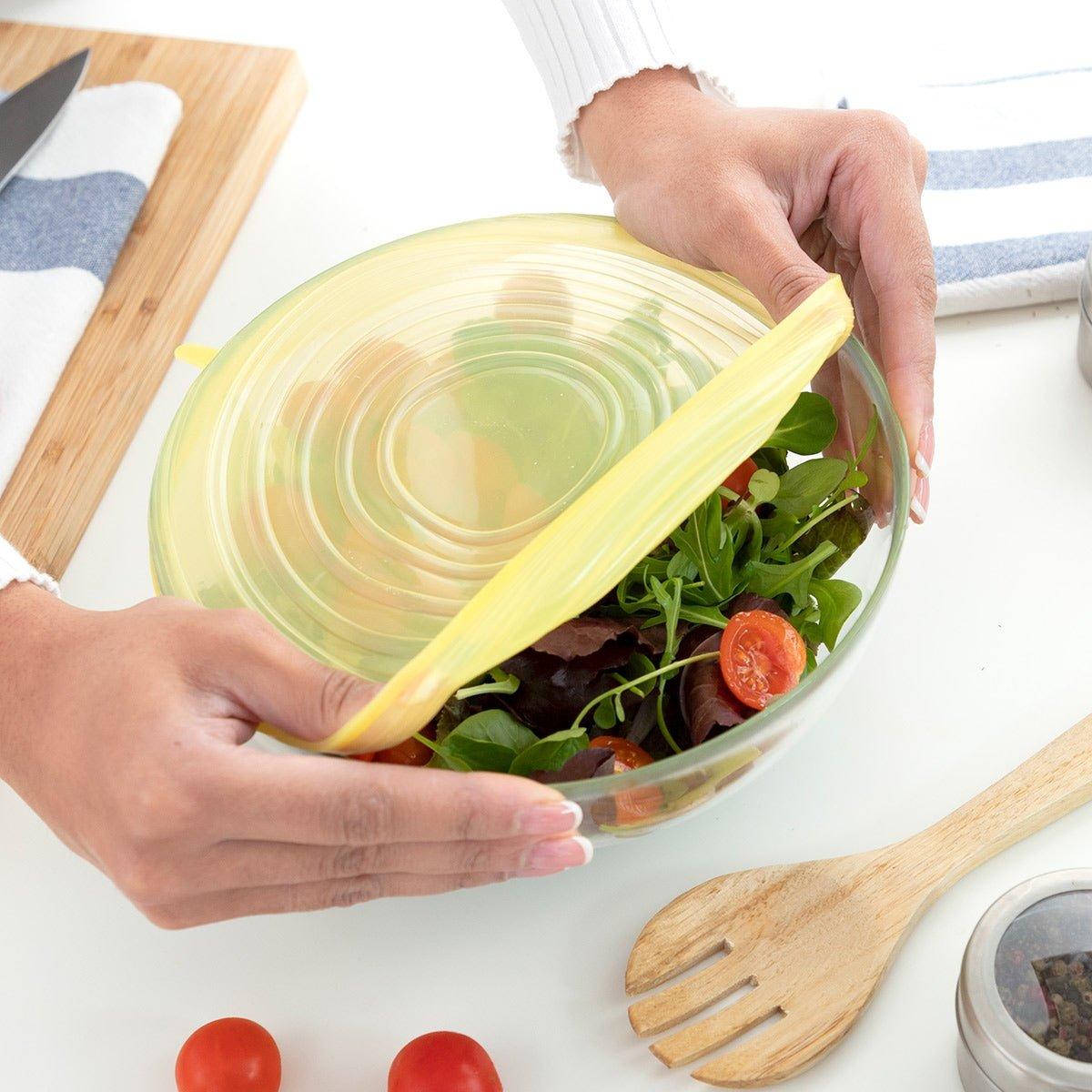 InnovaGoods Set mit wiederverwendbaren Lebensmittelhüllen – 10 Stück