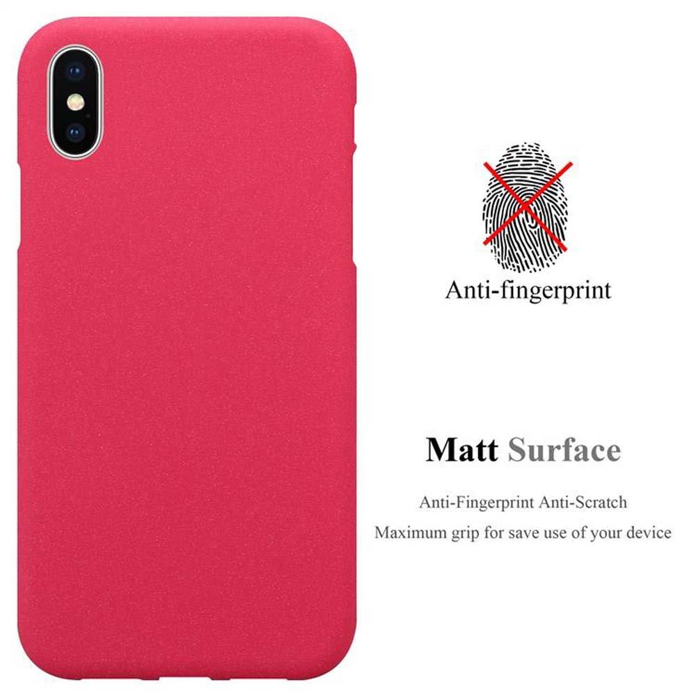 Cadorabo Hülle für Apple iPhone XS MAX TPU Silikon Frosted