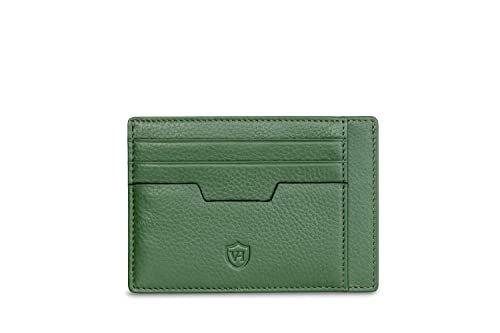 Only-bags.store Echtleder RFID Kartenetui aus Nappa-Leder - 9 Fächer - Querformat Kreditkartenetui