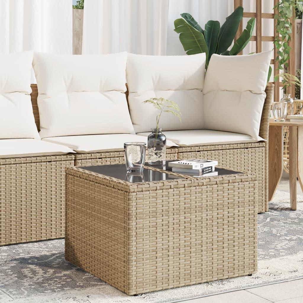 VidaXL Gartentisch poly-rattan