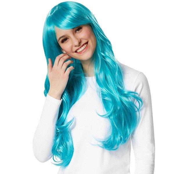 Tectake Perücke Lange Haare Locken