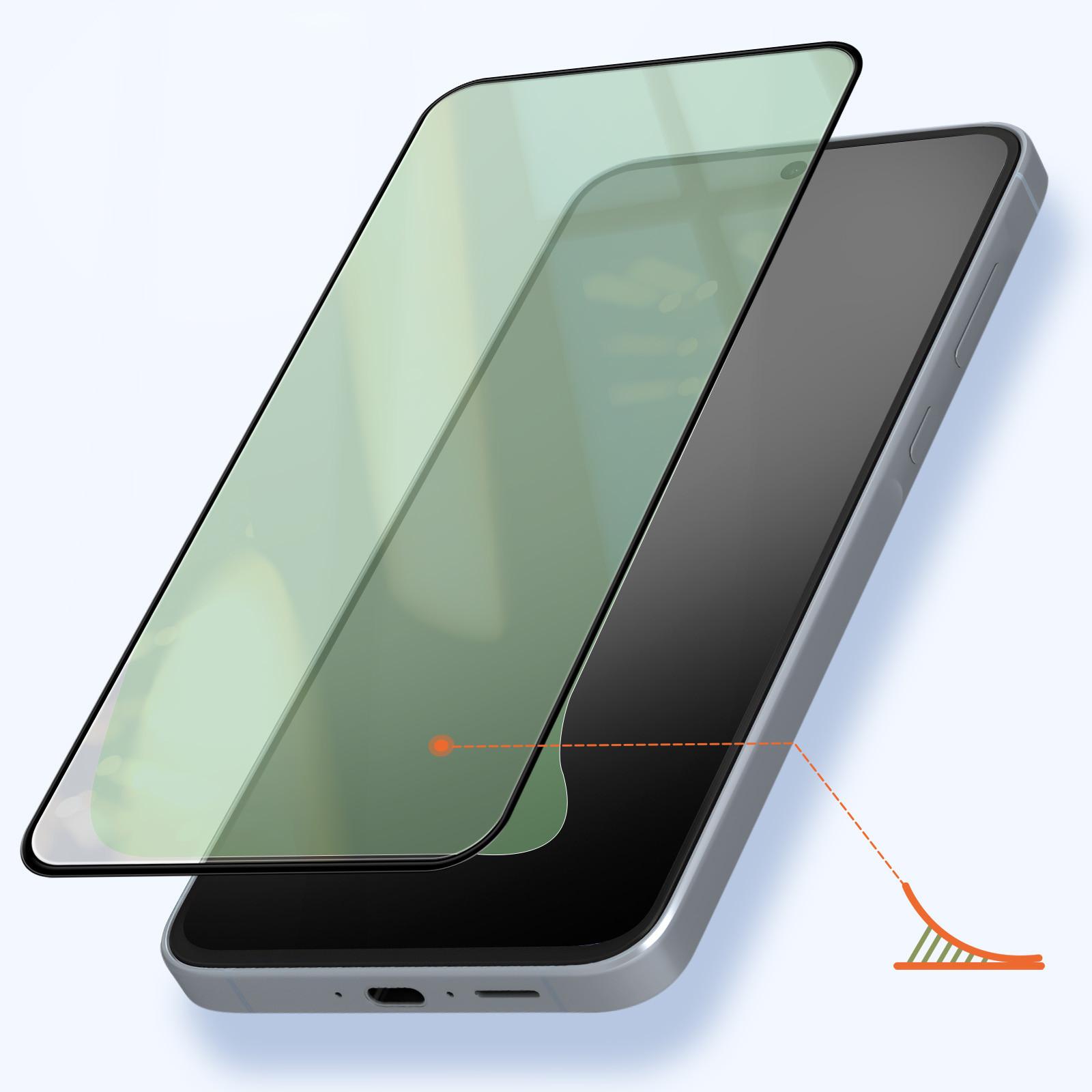 Avizar Glas-Bildschirmfolie Samsung A55