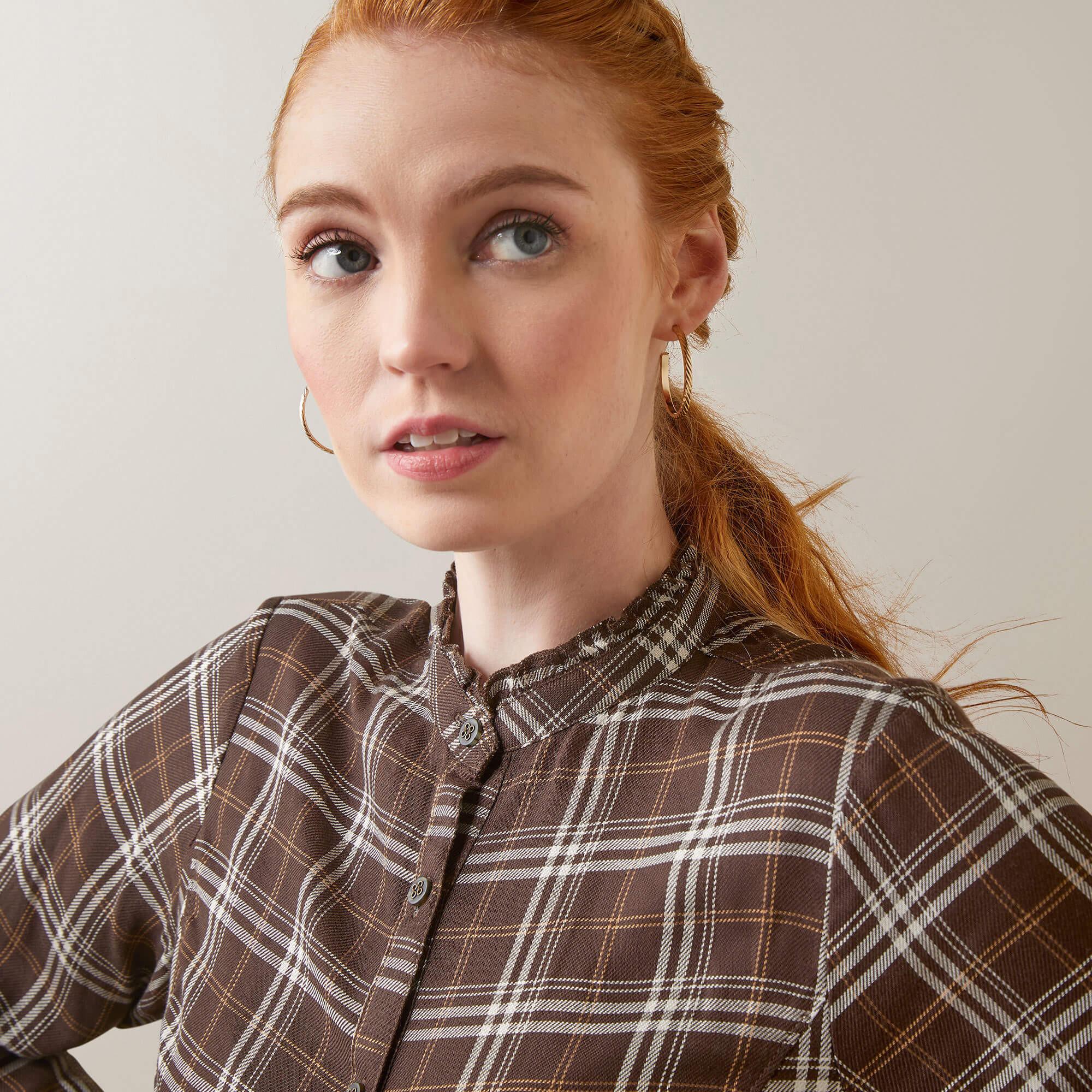 Ariat langarm-bluse clarion